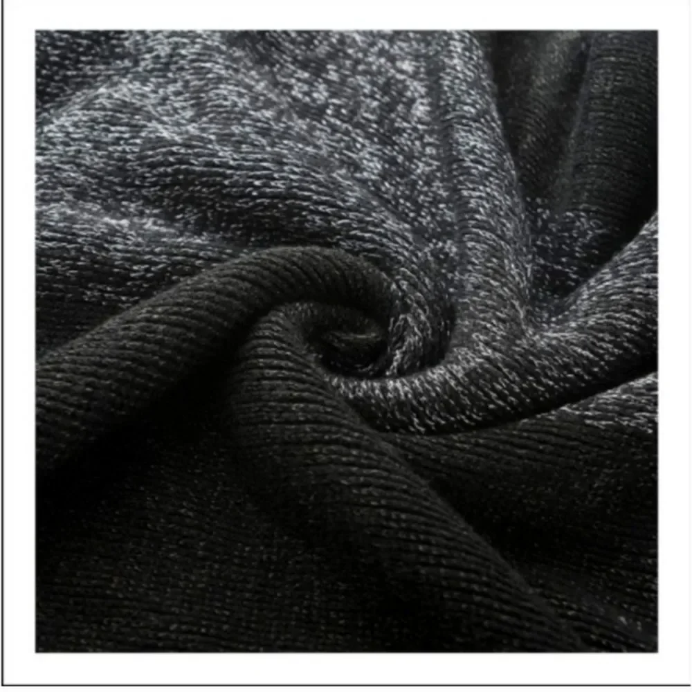 Knitted Shawl with Fringed V-Neck Striped Sweater Pullover Faux Cashmere - Picture 4 of 6